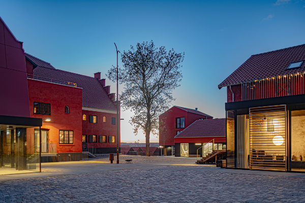 Klik her for at læse om transformationen af Maltfabrikken i Ebeltoft